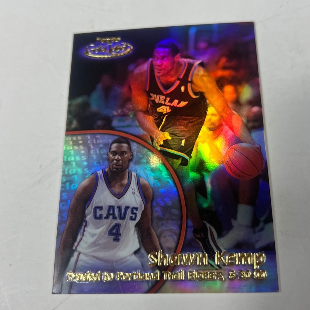 2000 2001 Topps Chrome Shawn Kemp Portland Trail‎ Blazers Basketball Card 14